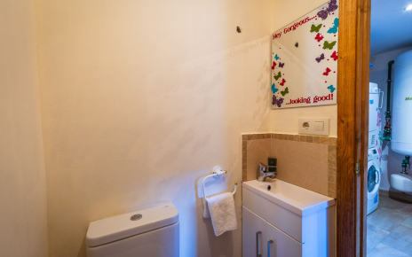 WC (and utility room) on ground floor